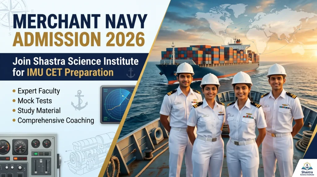 Merchant Navy Admission 2026: Courses, Eligibility, Salary & Career Guide | Shastra Science Institute merchant