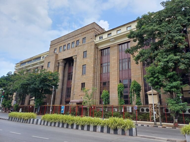 Reserve Bank of India headquarters building in Mumbai, representing the central bank that raised the repo rate to 5.50% on 7 October 2026